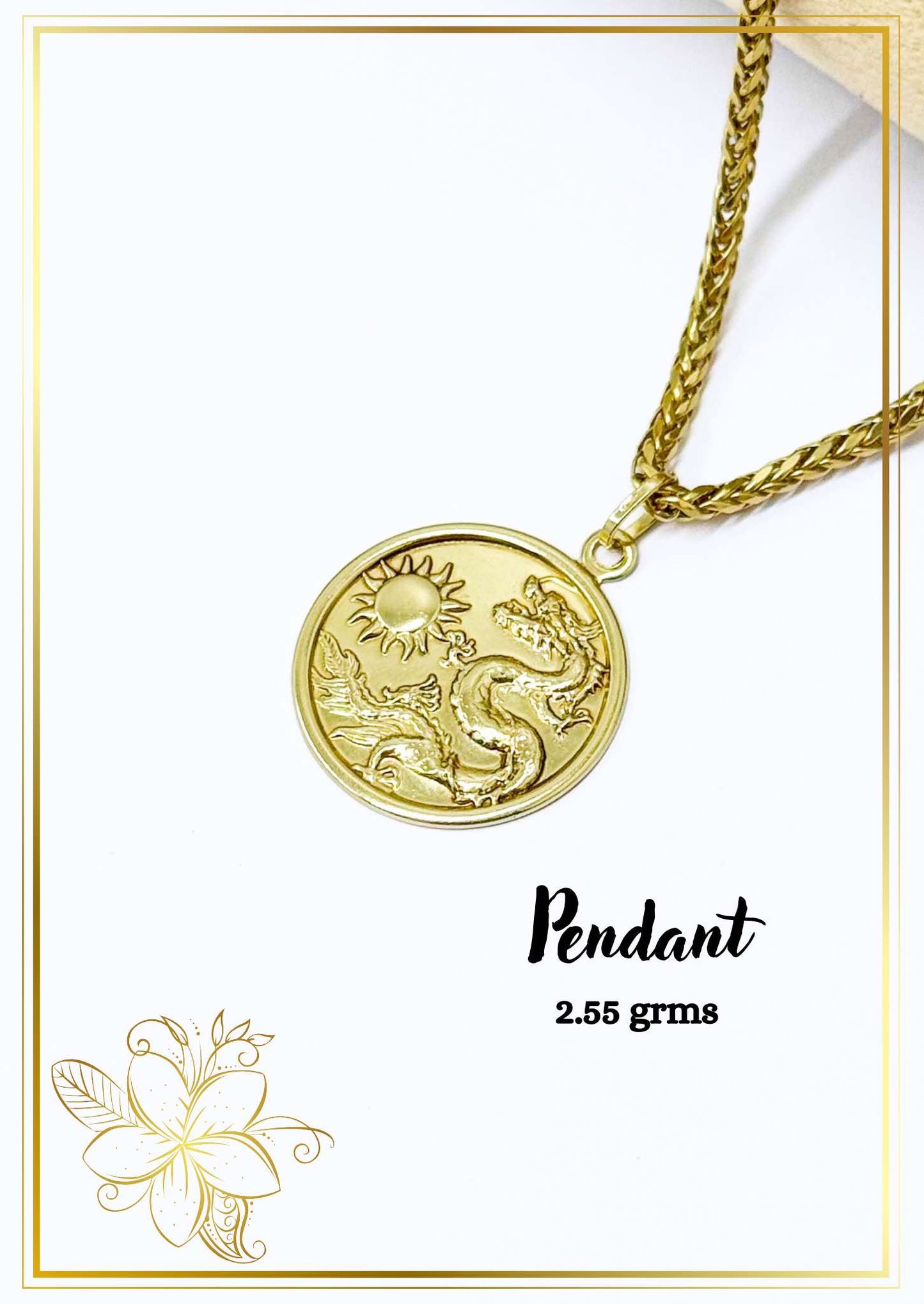 Dragon Coin Pendant