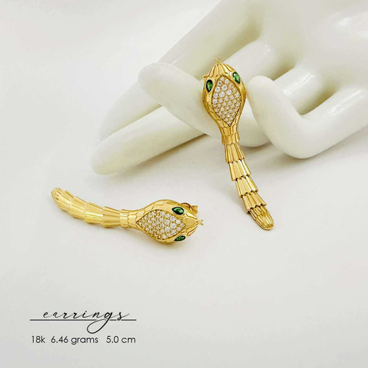 Snake Earrings